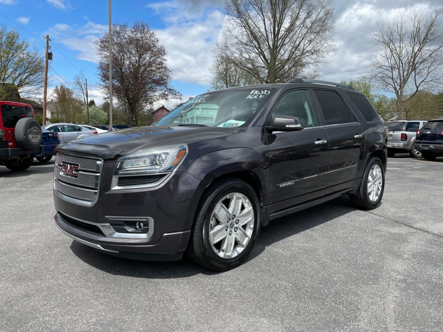 2014 black /black GMC Acadia Denali AWD (1GKKVTKD2EJ) with an 3.6L V6 DOHC 24V engine, 6-Speed Automatic transmission, located at 101 N. Main Street, Muncy, PA, 17756, (570) 546-5462, 41.207691, -76.785942 - Photo#0